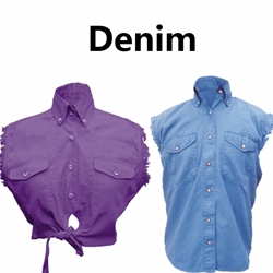 Denim Shirts & Vests