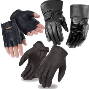 Leather Motorcycle Gloves